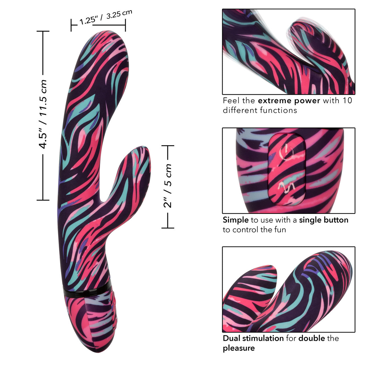 Naughty Bits® Ménage à Moi™ Dual Wand