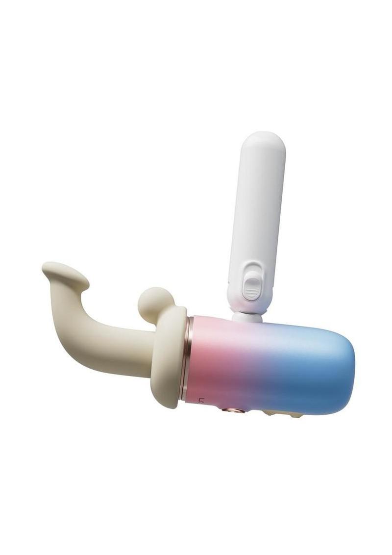 Spinel App-Controlled, Multi-Attachment Thrusting, Vibrating & Heating Dildo Machine