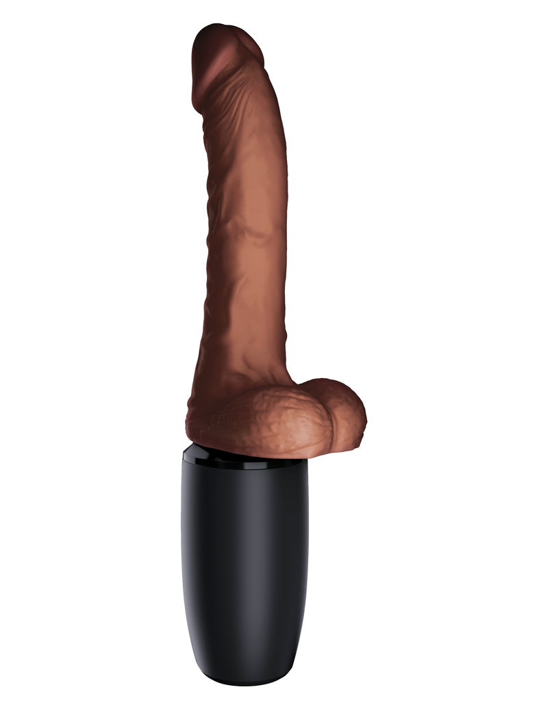 King Cock® Plus 7.5" Thrusting Cock with Balls