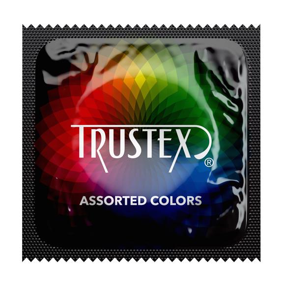 Trustex® Lubricated Condoms - Assorted Colors