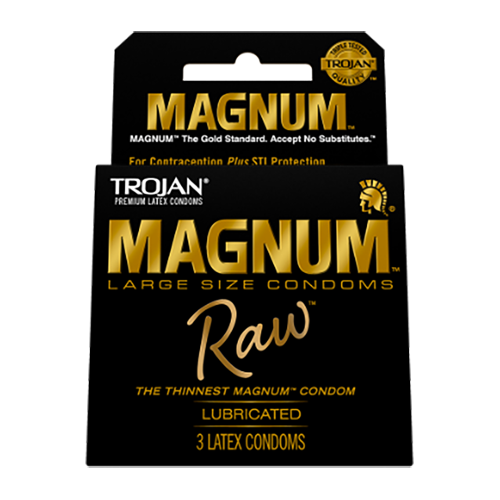 Magnum™ Raw™ Condoms - 3 Pack