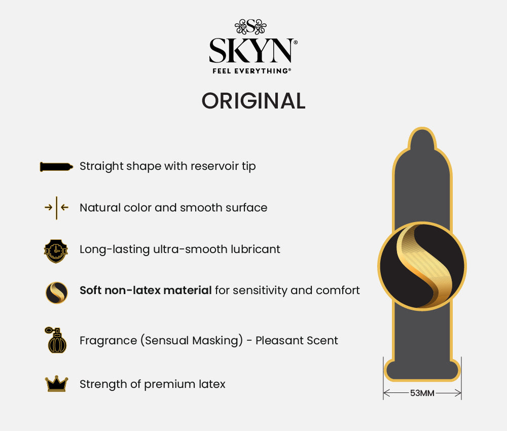 SKYN® Original Condoms - 3 Pack