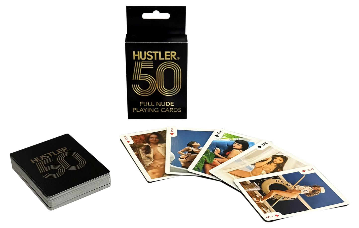 Hustler 50 Full Nude Playing Cards