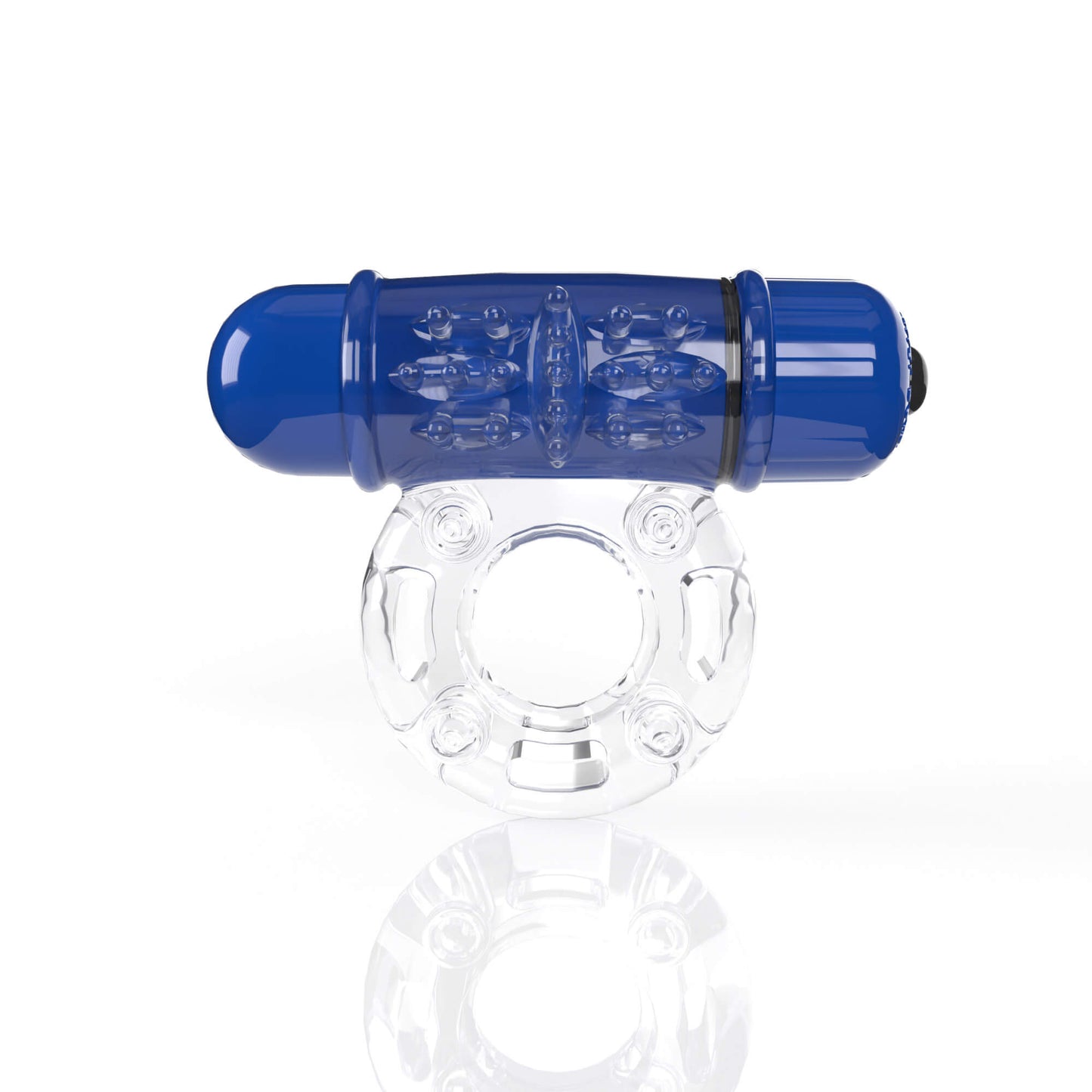 Screaming O® 4T - Tickle & Tease OWow® Vibrating Ring - Blueberry
