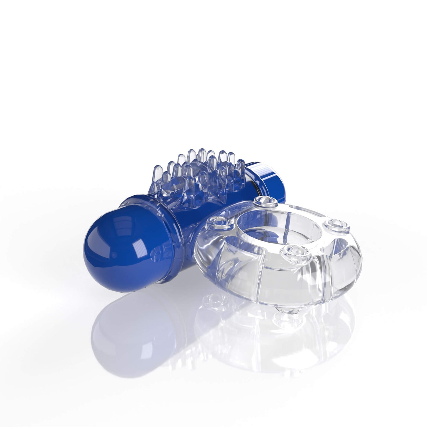 Screaming O® 4T - Tickle & Tease OWow® Vibrating Ring - Blueberry