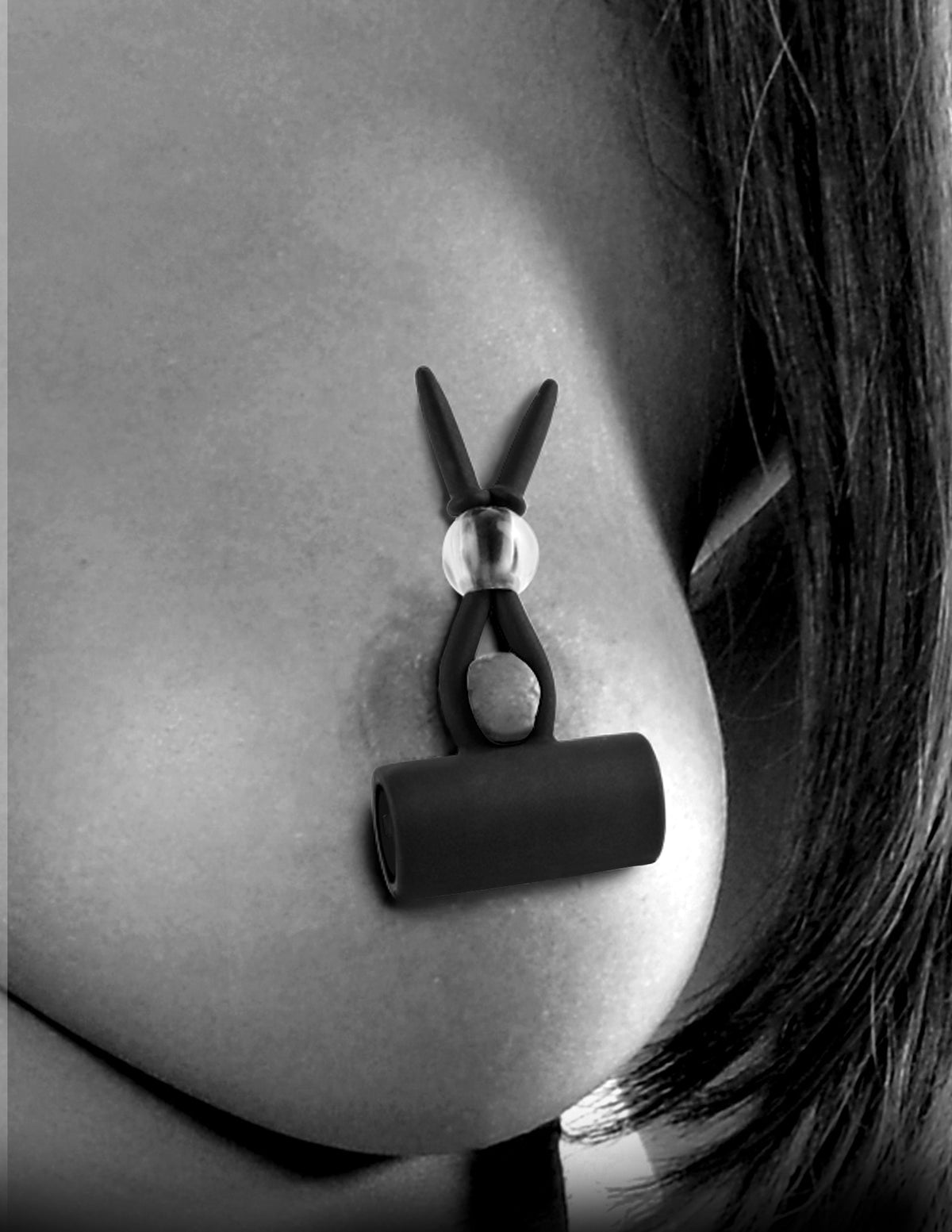 Fetish Fantasy Series Vibrating Silicone Nipple Lassos
