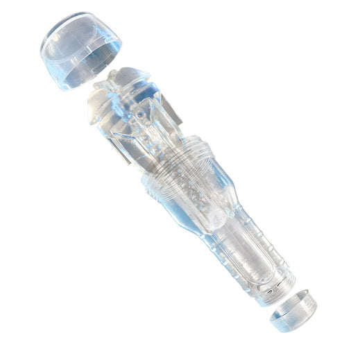 MSTR B8 In the Clear Pussy Stroker, Squeeze Box Canister