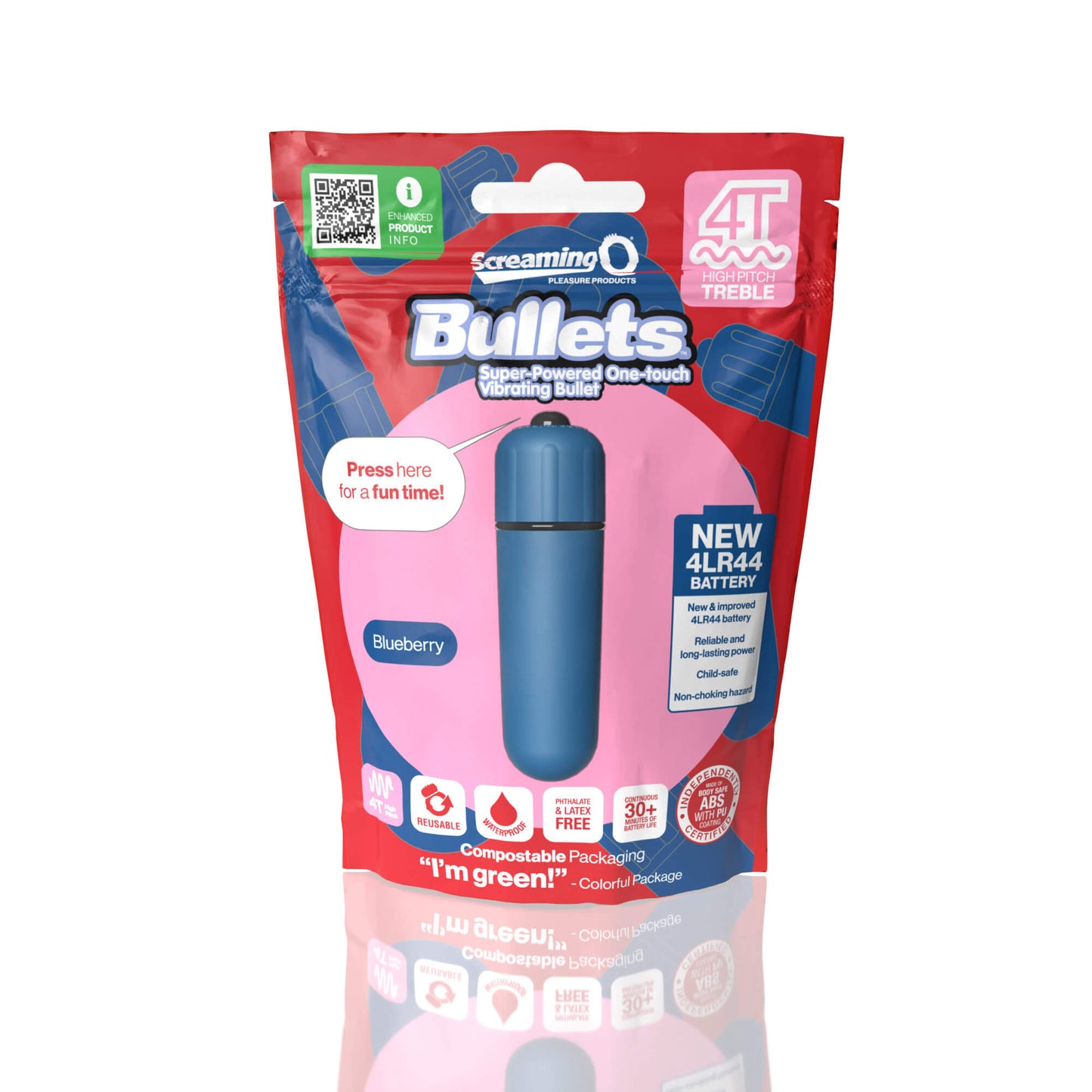 Screaming O® 4T - Tickle & Tease Bullet - Assorted Colors
