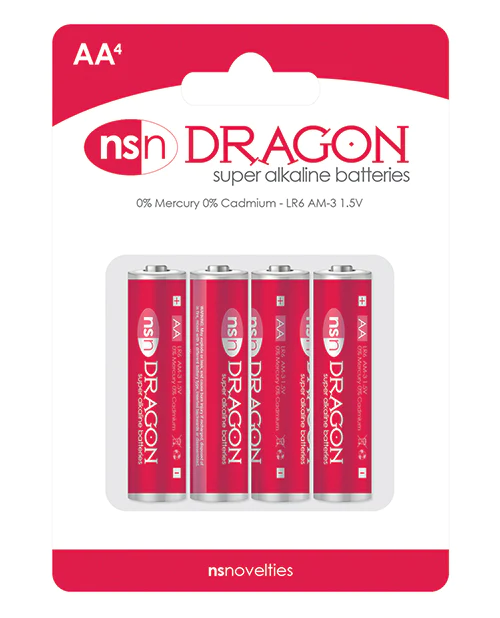 Dragon - 4 Pack Alkaline AA