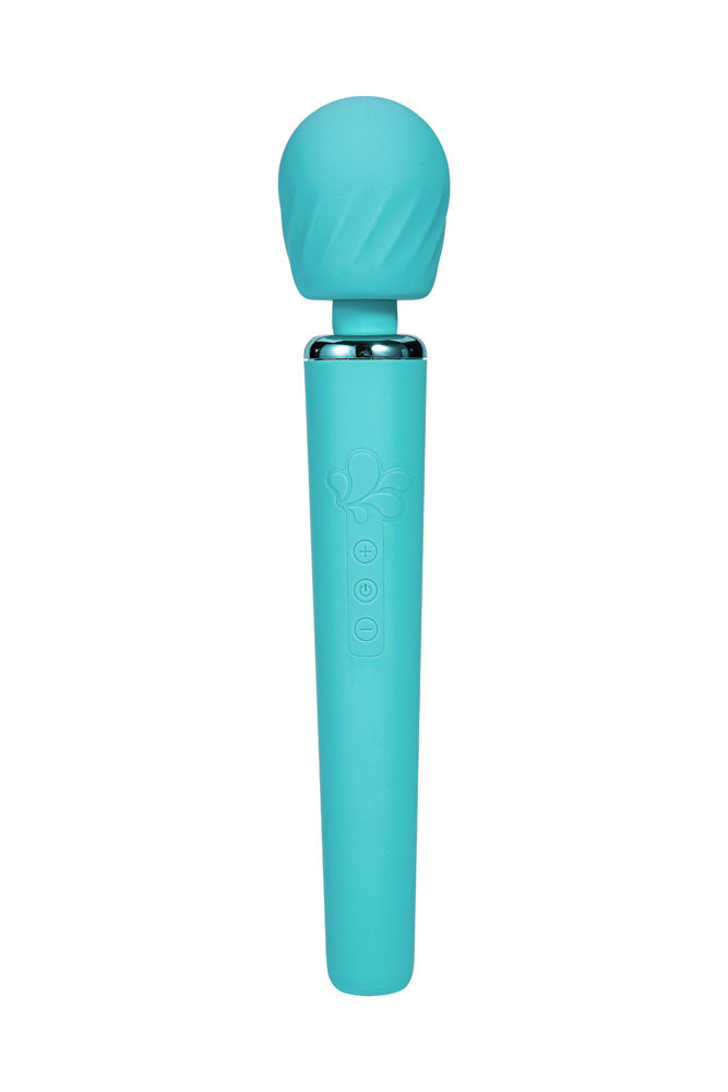 NALA 10-Function Touch Tempo Plug & Play Fiercely Powerful Wand Blue