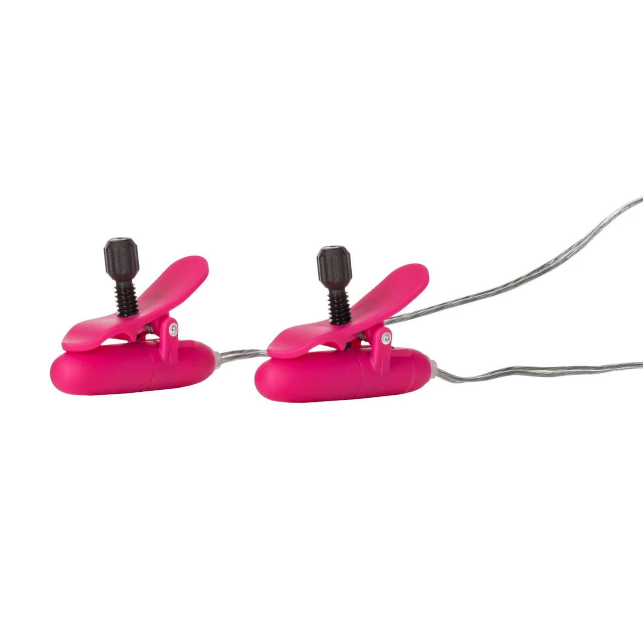 Nipple Play® Vibrating Heated Nipple Teasers - Pink