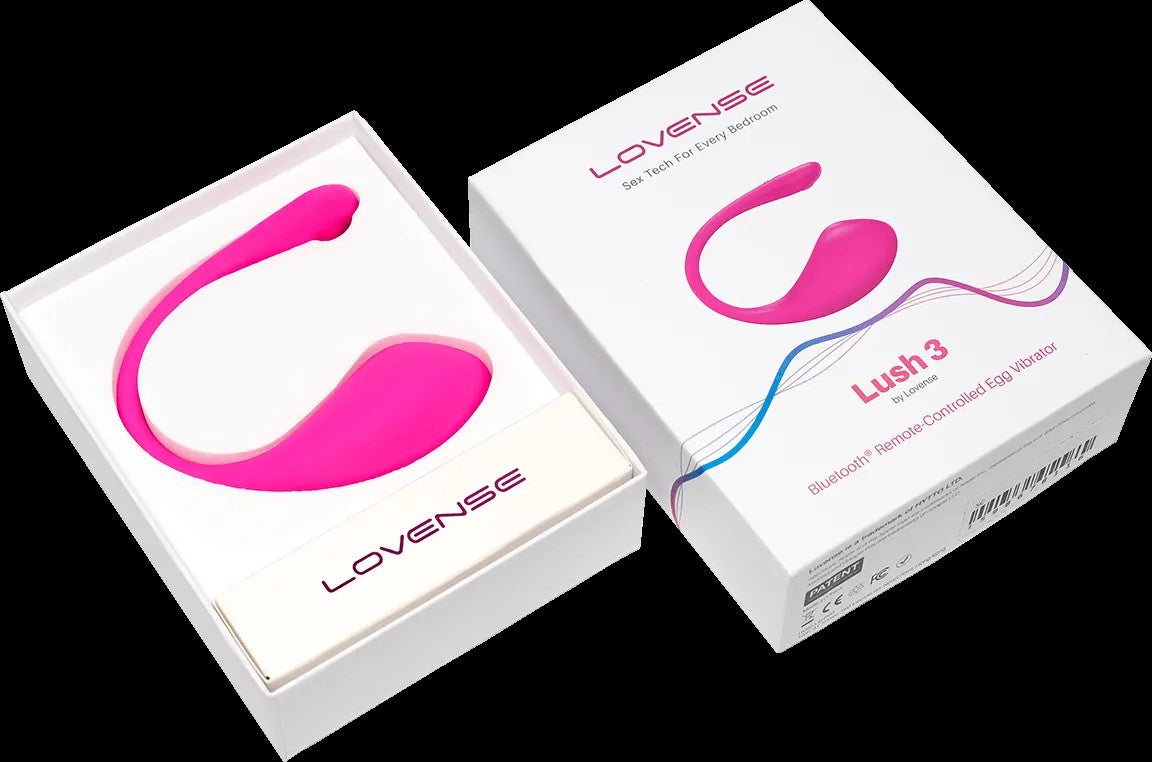 Lush 3 Remote Control Vibrator: Bluetooth & Wireless App-Controlled
