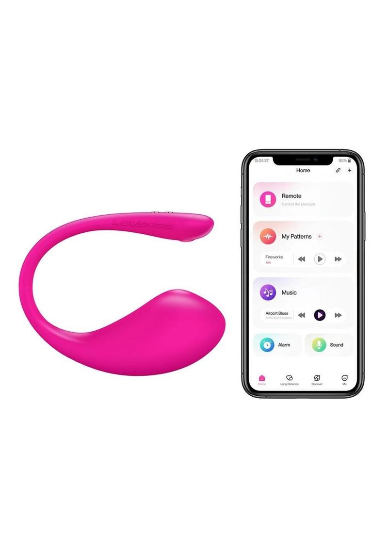 Lush 3 Remote Control Vibrator: Bluetooth & Wireless App-Controlled