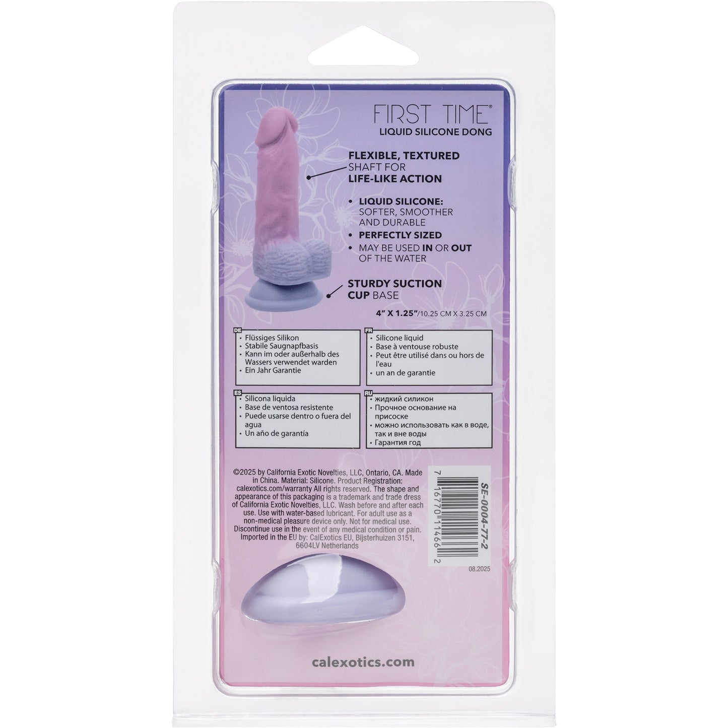 First Time® Liquid Silicone Dong