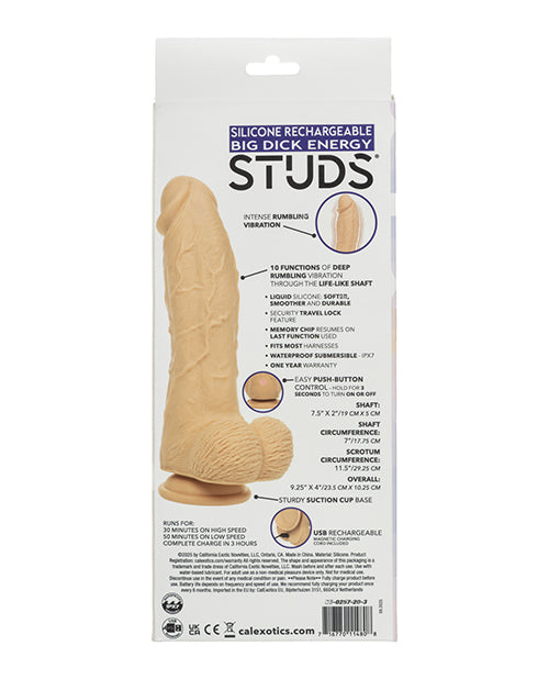 Studs Rechargeable Big Dick Energy - Ivory