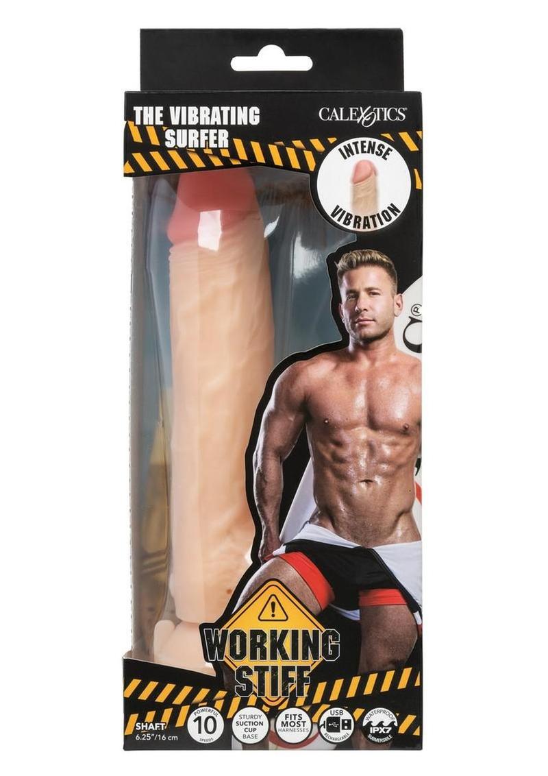 Working Stiff The Vibrating Surfer Dildo