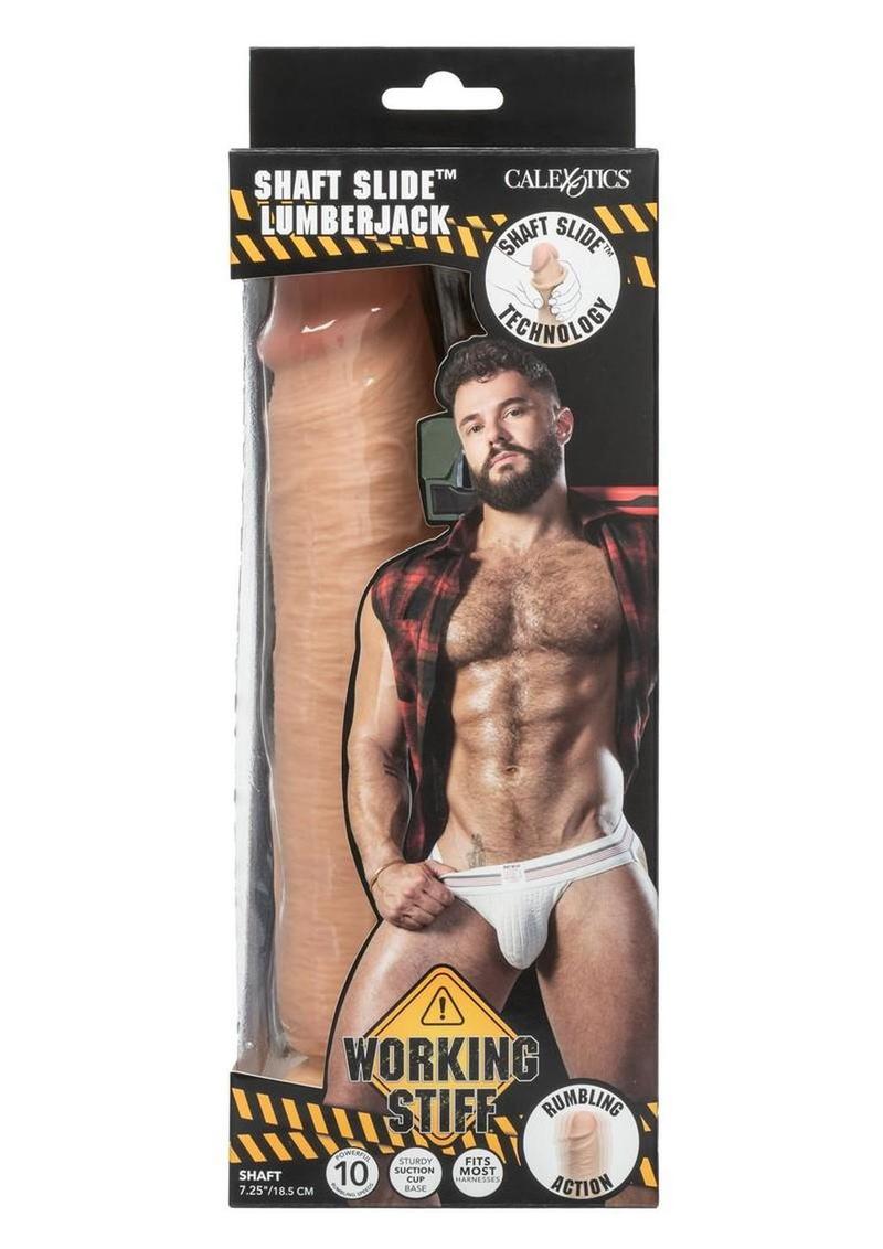 Working Stiff Shaft Slide Lumberjack Dildo