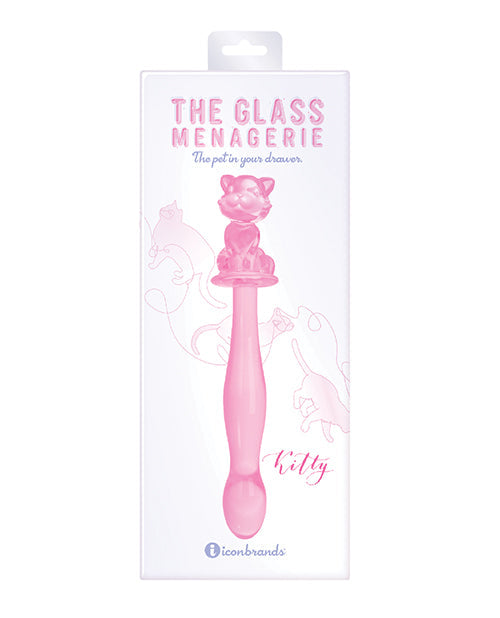 Glass Menagerie Kitty Dildo - Pink