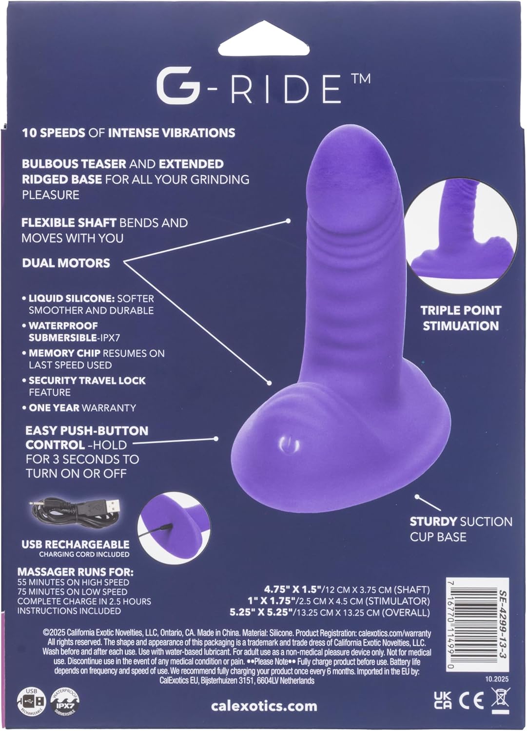 G-Ride Thrill Ride - Blue - 5.25"
