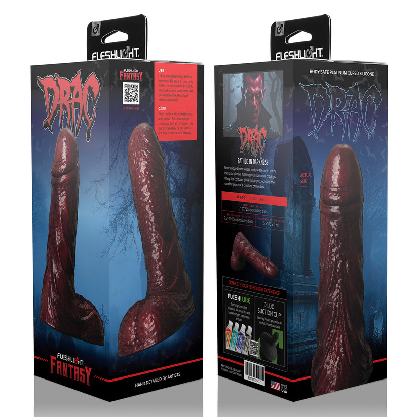 Fantasy Drac Silicone Dildo