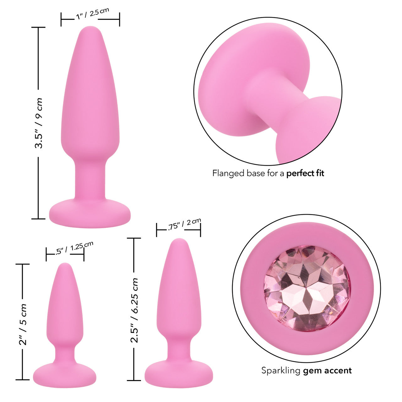 First Time® Crystal Booty Kit - Pink