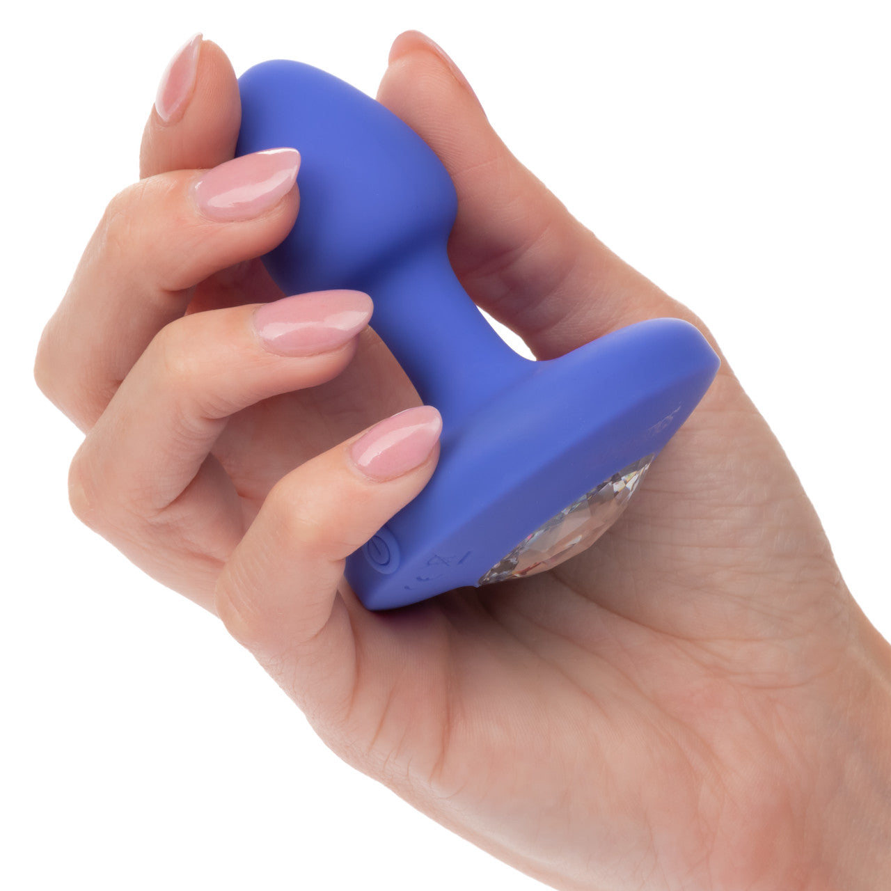 Cheeky Gems™ Small Rechargeable Vibrating Probe - Purple