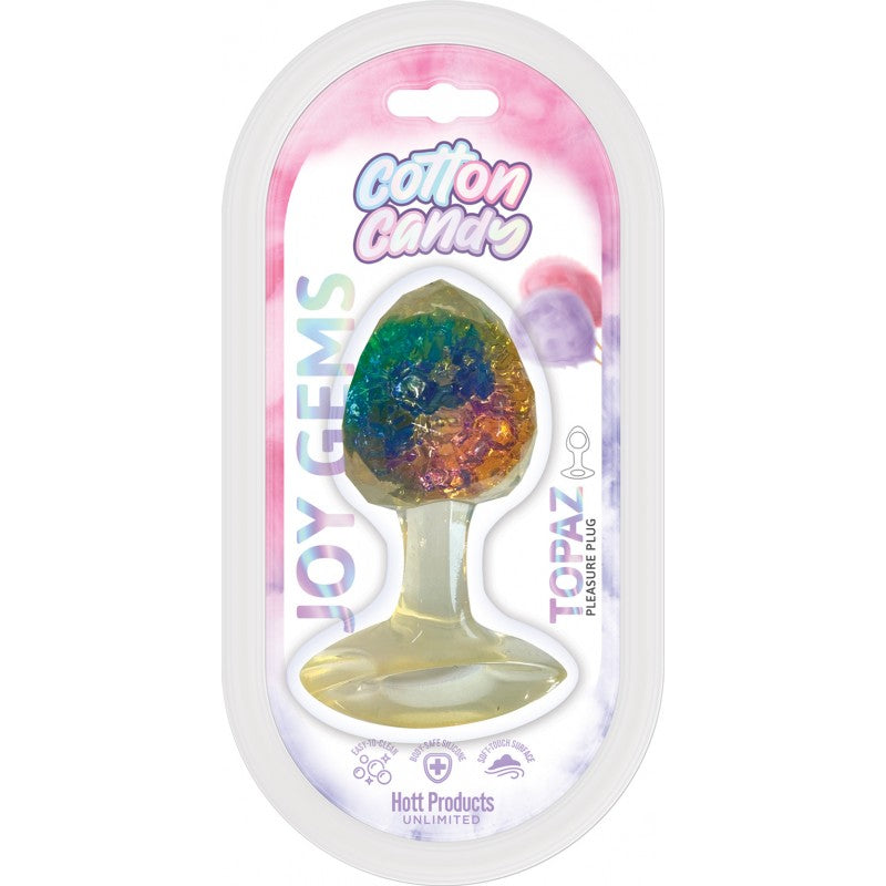 Cotton Candy - Joy Gems TOPAZ Butt Plug