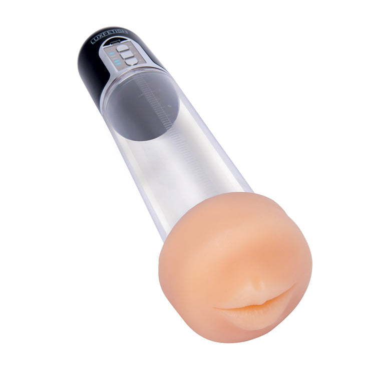 2-in-1 Blowjob Auto Sucker & Penis Enlarger Pump