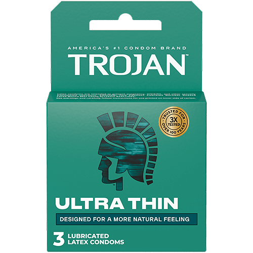 Trojan™ Ultra Thin™ Condoms - 3 Pack