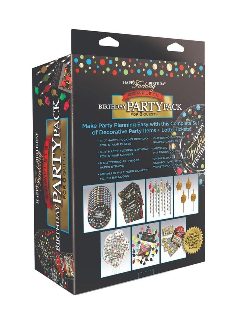 Happy Fucking Birthday Party Pack