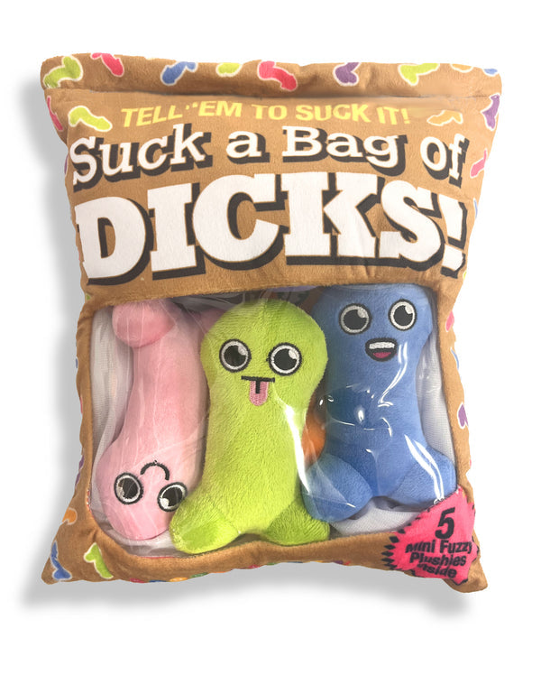 Suck a Bag of Dicks Plushy Pillows