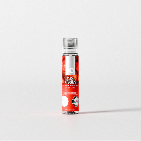H2O Strawberry Kisses Flavored Lubricant - 1 oz