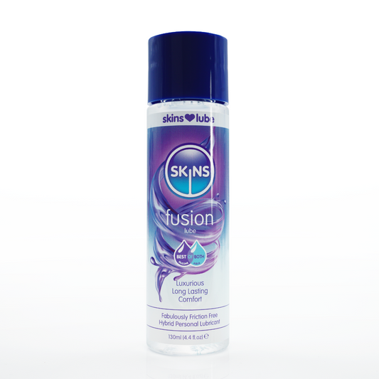 Skins Fusion Hybrid Silicone and Water Based Lubricant 4.4 oz