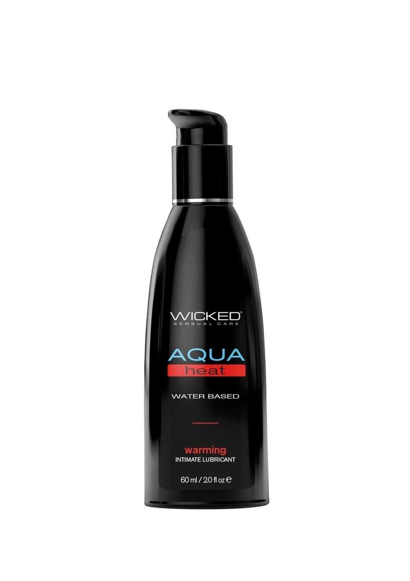 Wicked Aqua Heat Water Based Warming Lubricant - 2 oz