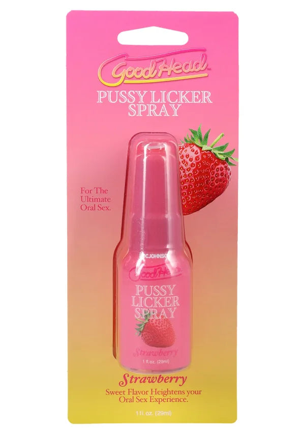 GoodHead - Pussy Licker Spray - Strawberry - 1 oz