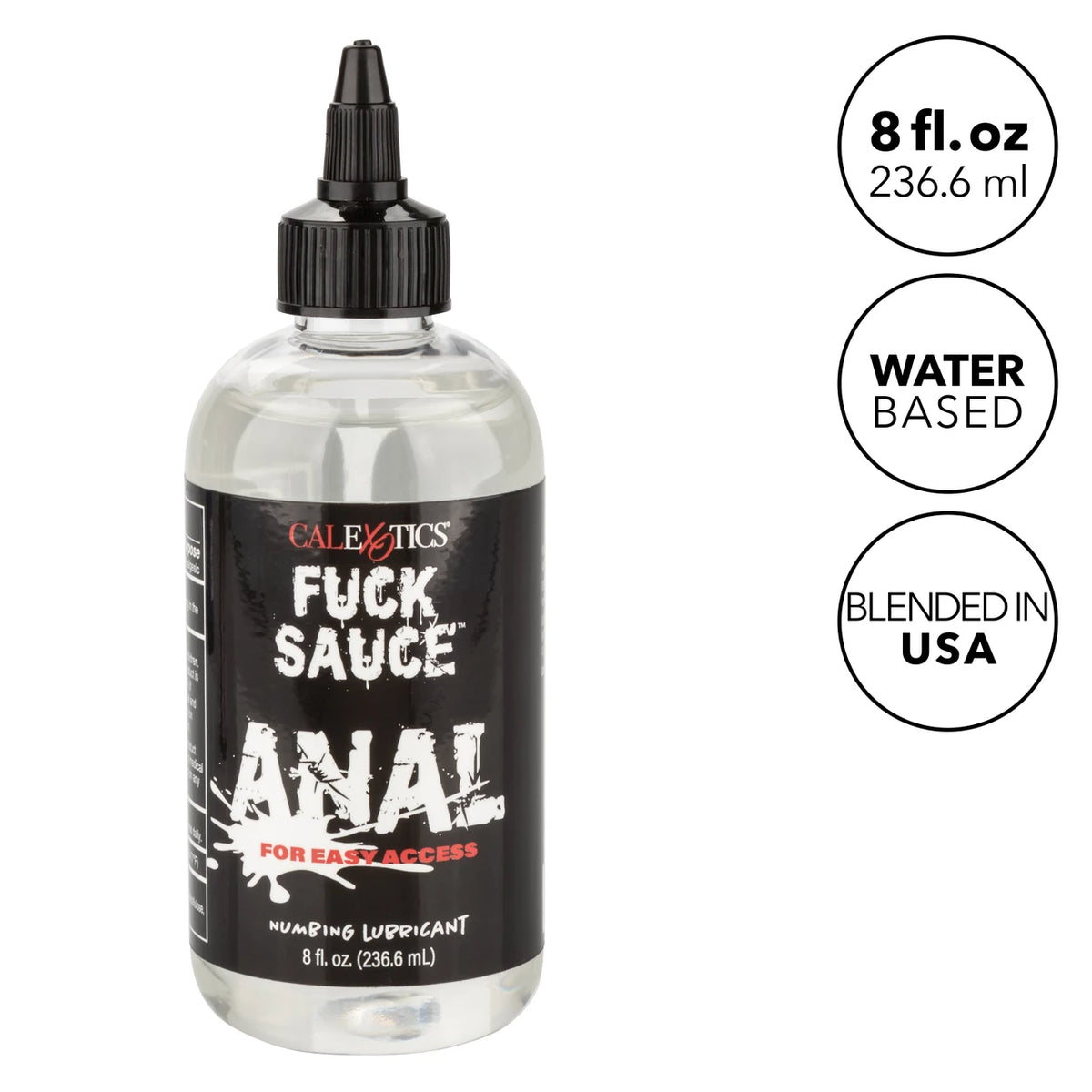 CalExotics Fuck Sauce® Anal Numbing Lube 8 oz