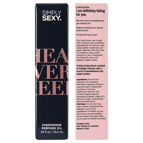 SIMPLY SEXY Confessions Collection | Pheromone Perfume Oil Roll-On - Head Over Heels