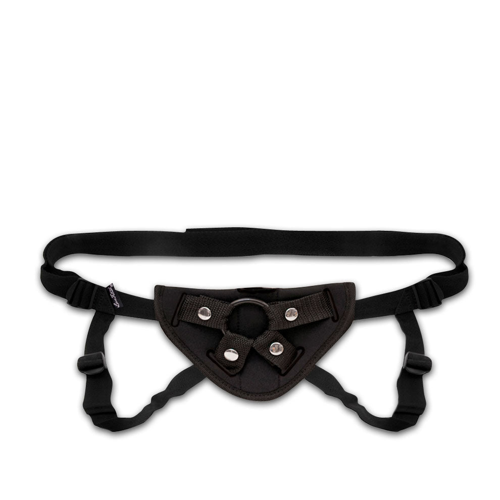 Lux Fetish Strap On Harness Black