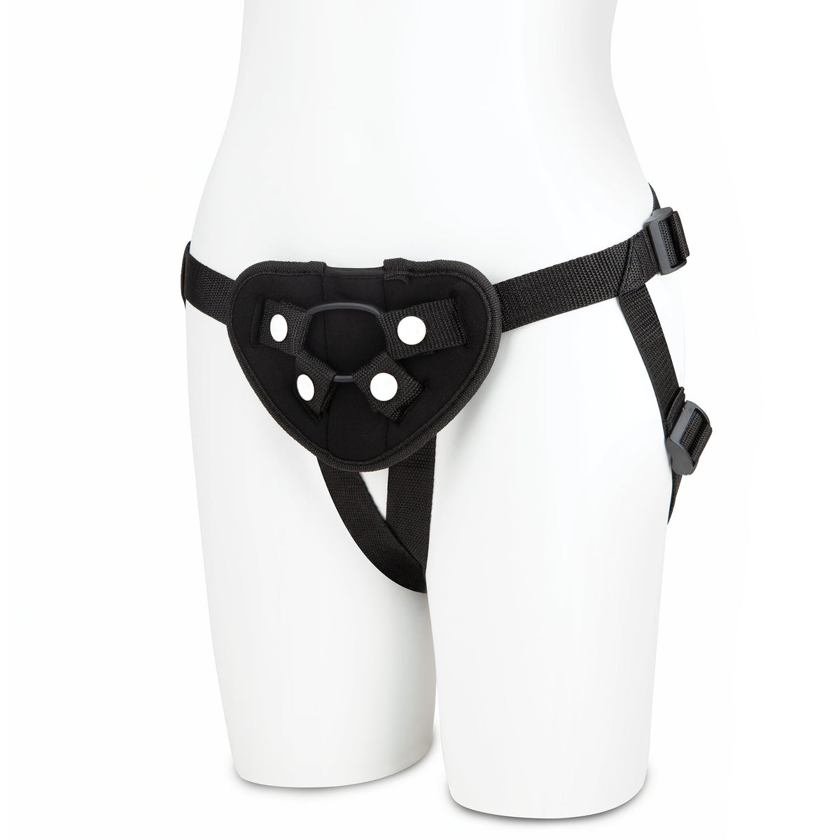 Lux Fetish Strap On Harness Black