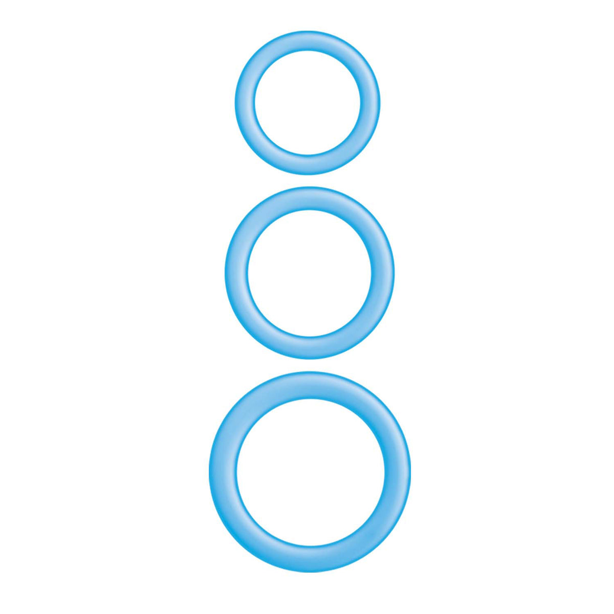 Enhancer Blue Glow Rings – #3088