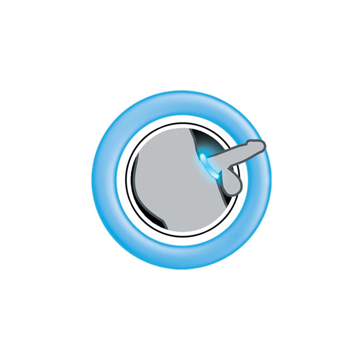Enhancer Blue Glow Rings – #3088