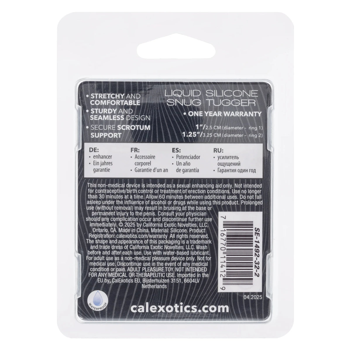 Alpha™ Liquid Silicone Snug Tugger - Glow-In-The-Dark