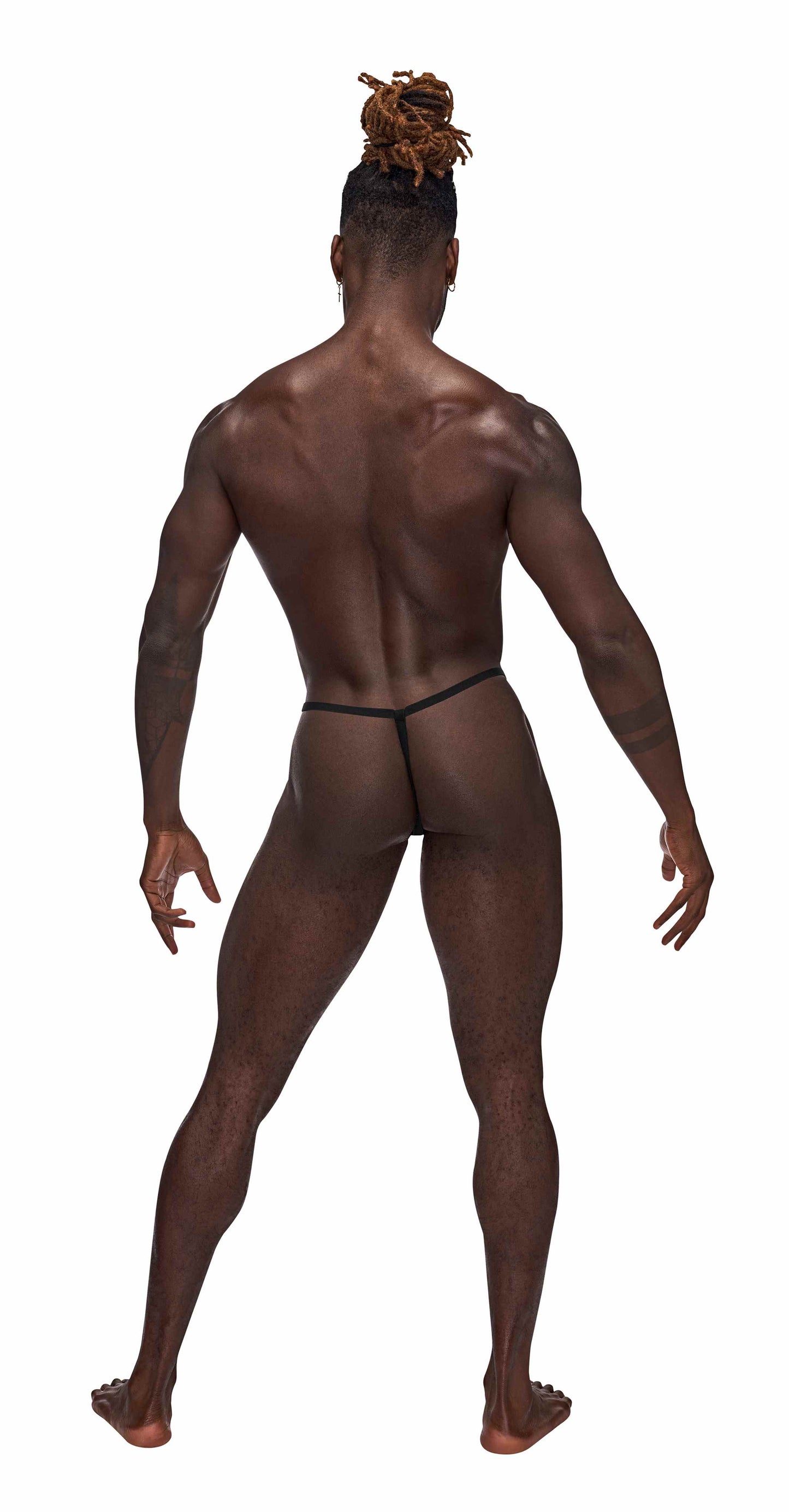 Liquid Onyx Wet Look G-String - OS