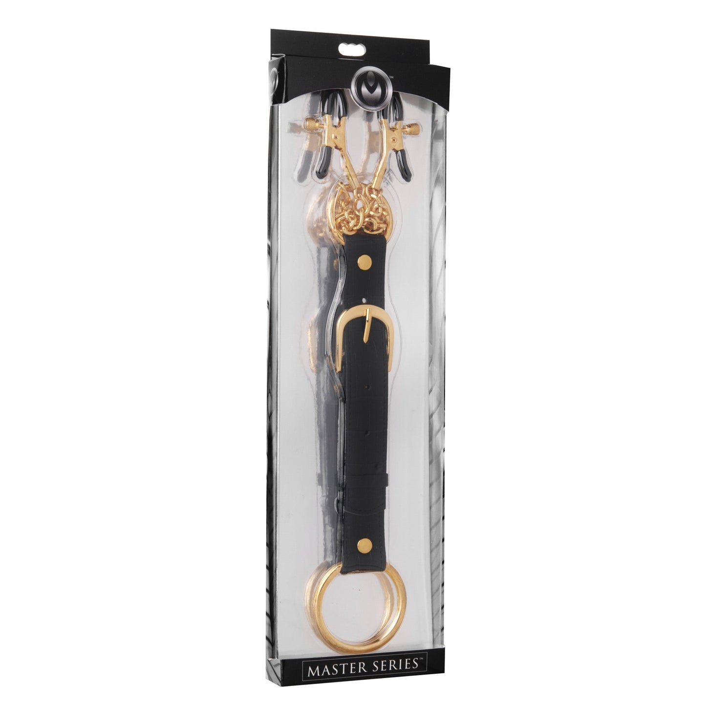 Penitentiary Nipple Clamps & Cock Ring Set