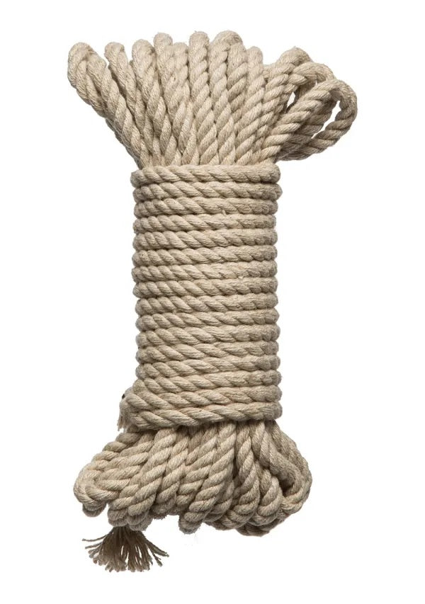 Merci - Bind & Tie - 30FT Hemp Bondage Rope - Natural