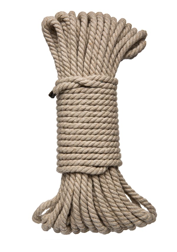 Merci - Bind & Tie - 50FT Hemp Bondage Rope - Natural