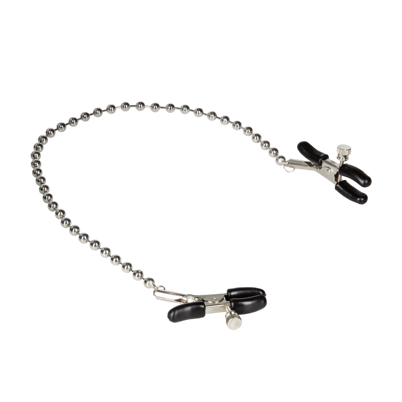 Nipple Play® Silver Beaded Nipple Clamps