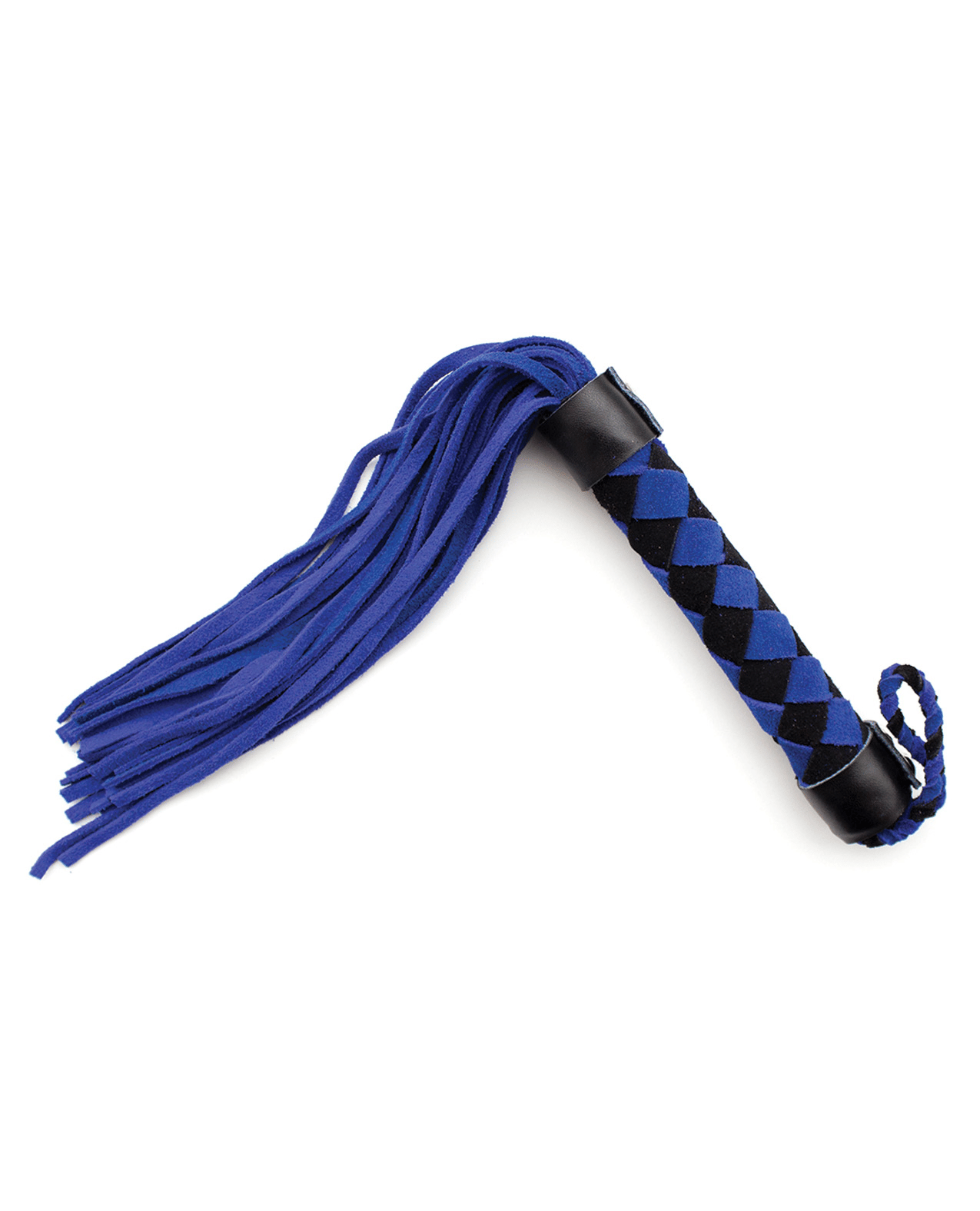 15″ Leather Flogger – Blue