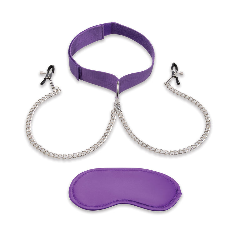 Collar & Nipple Clamps - Purple