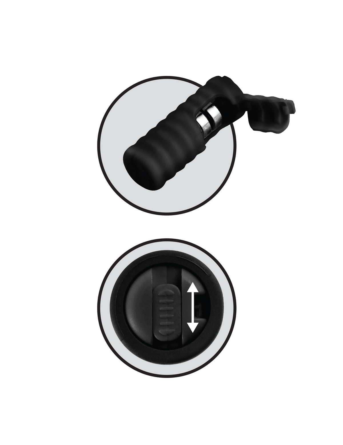 Fetish Fantasy Series Vibrating Silicone Nipple Lassos